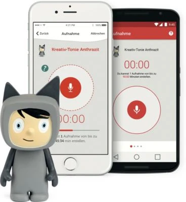 Tonies Kreativ-Tonie, Anthrazit 2 Tonies Kreativ-Tonie, Anthrazit – Bild 2